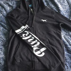 Victoria secret PINK gray hoodie